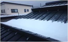 融雪の様子