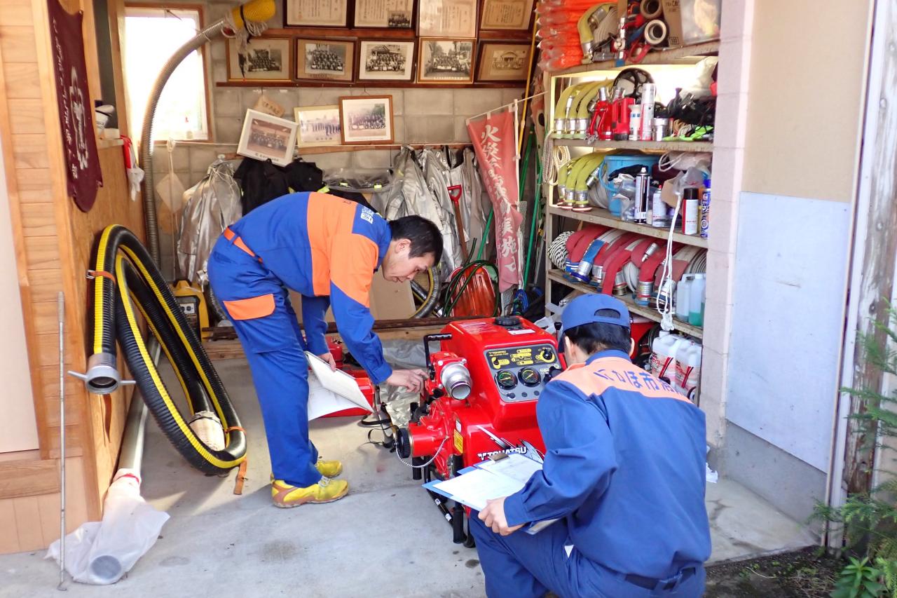 機械器具点検