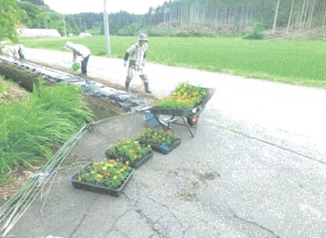 金山地域　地域保全活動状況