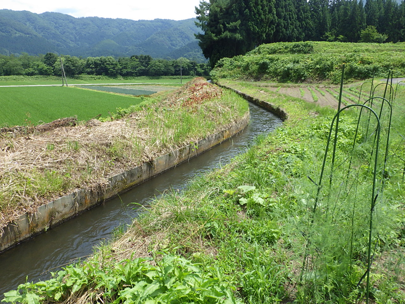 京政地域　与惣右エ門堰