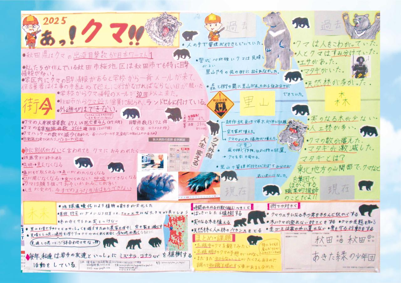 クラブ発表ポスター