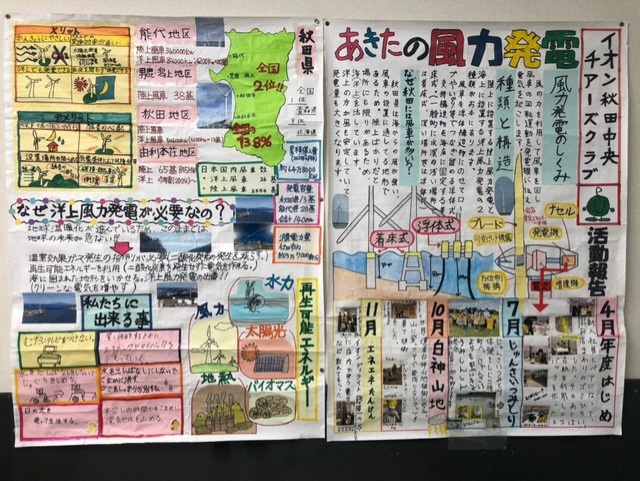 クラブ発表ポスター