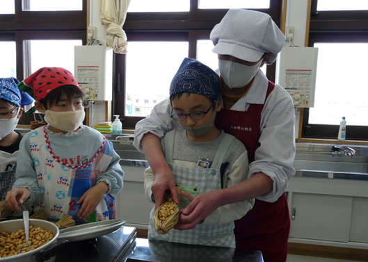 檜山納豆づくり体験