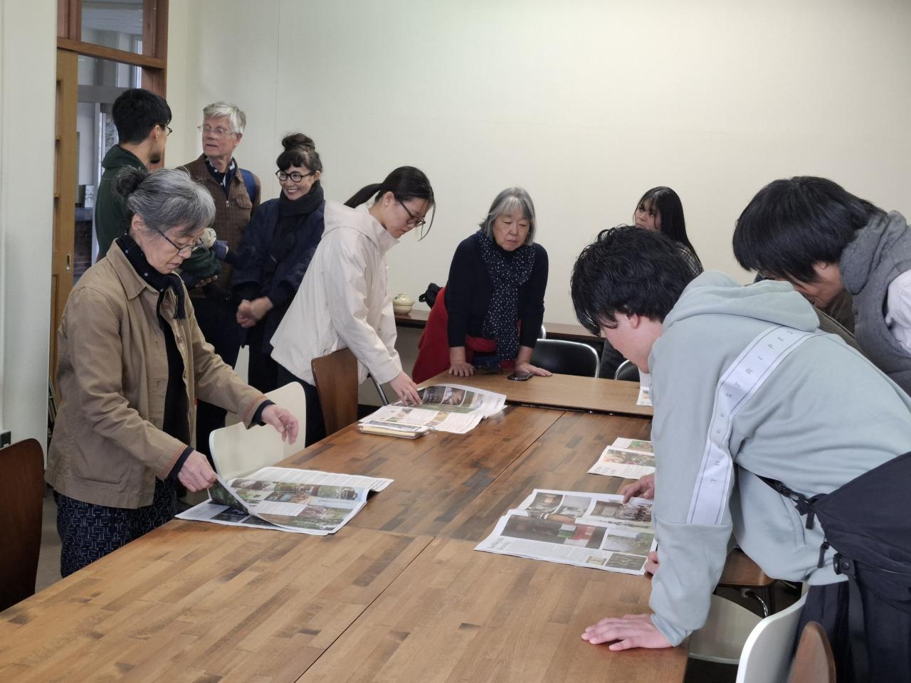 和井内氏のお仕事の様子