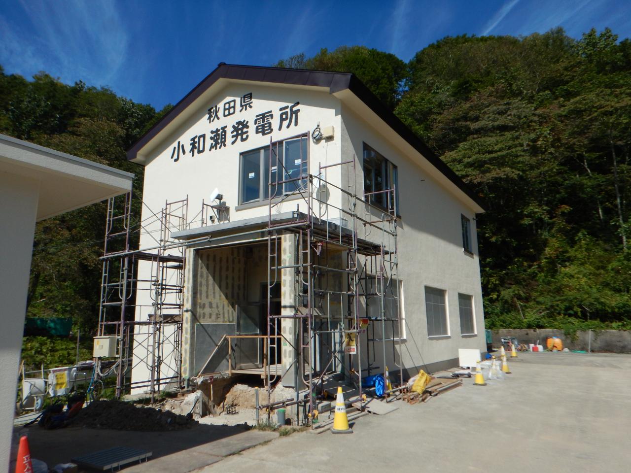 建屋風除室改修