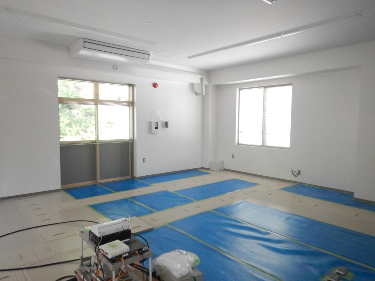 配電盤室養生②