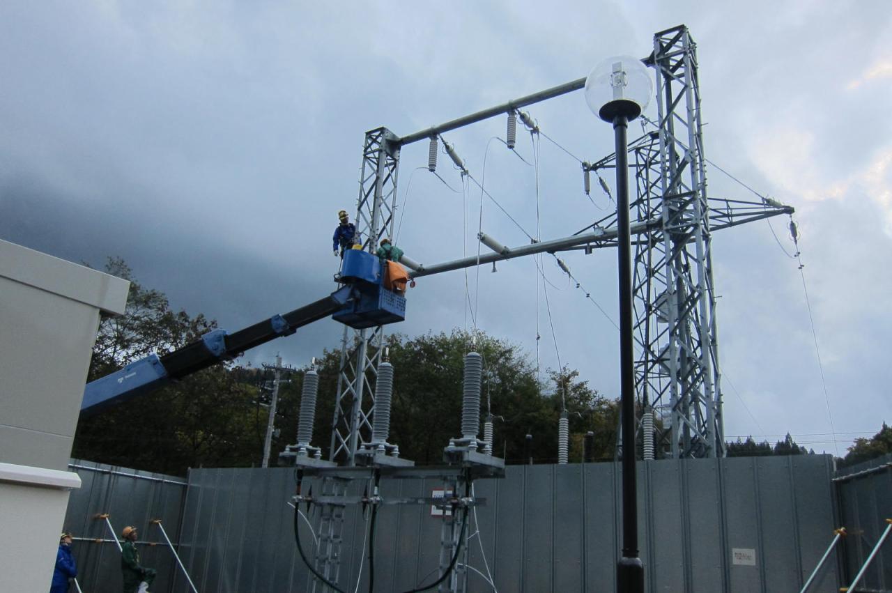 送電線接続状況