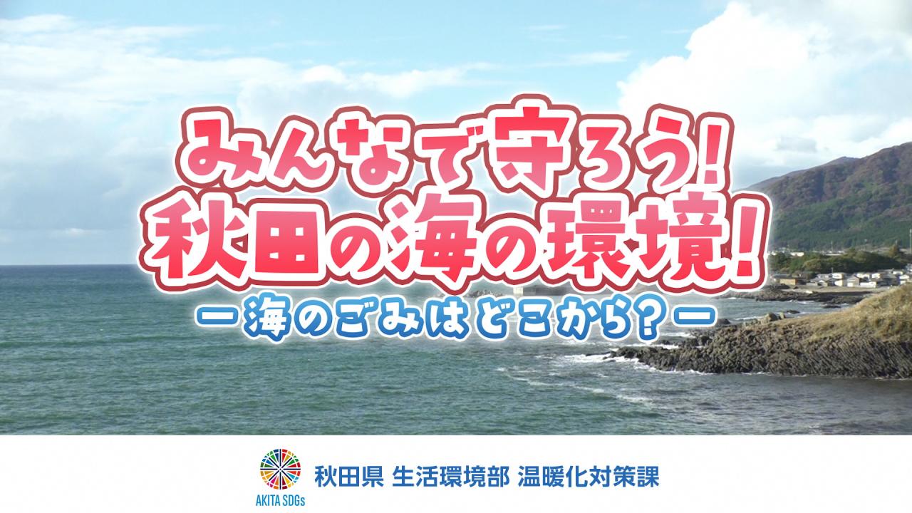 美しい秋田の海での環境体験学習ツアー