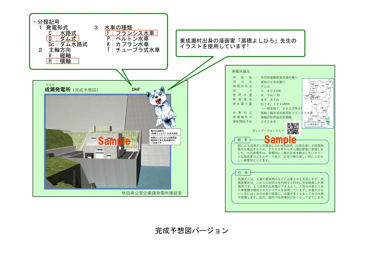 発電所カード完成予想図バージョン