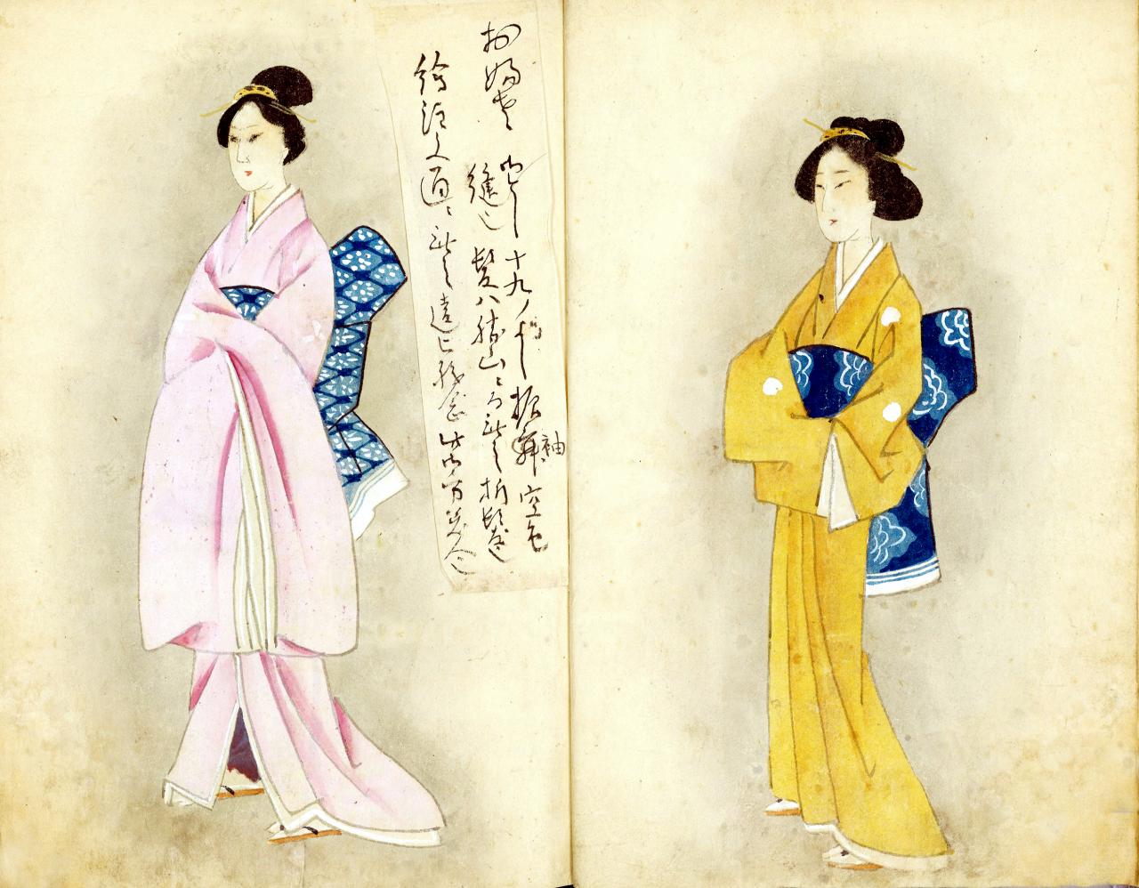 混架541-76「天保十亥八月七日院内御女中御出之図」_4