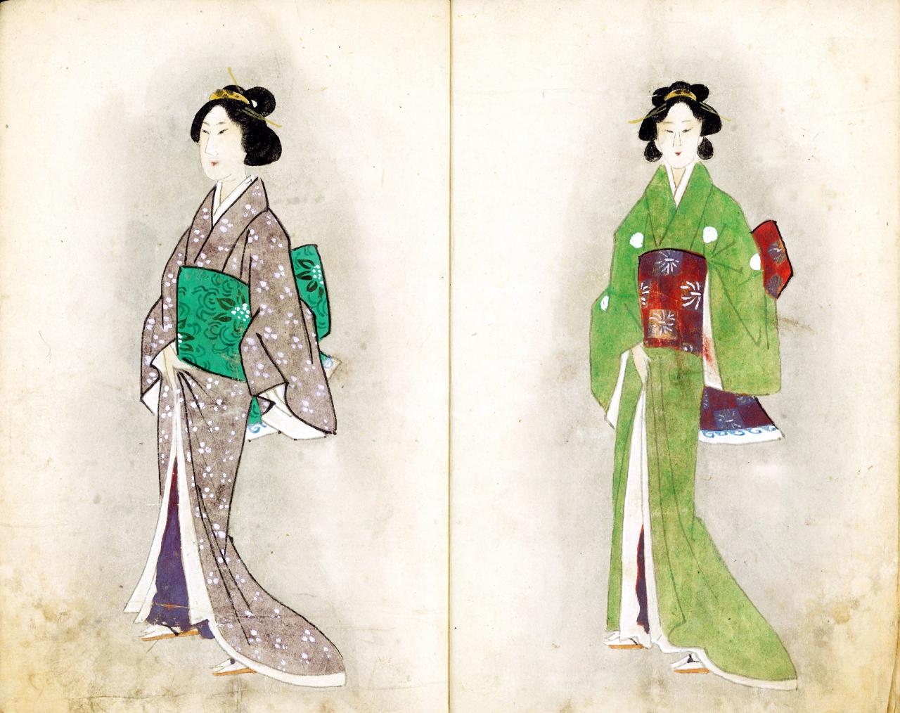 混架541-76「天保十亥八月七日院内御女中御出之図」_5