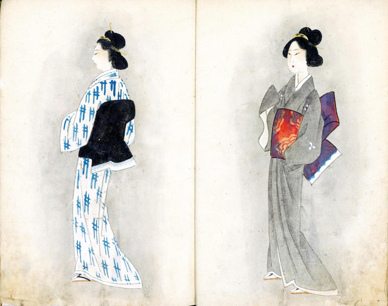 混架541-76「天保十亥八月七日院内御女中御出之図」_混架541-76「天保十亥八月七日院内御女中御出之図」_6