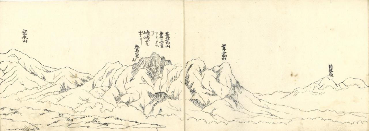 吉沢346-5 入京道中名山高嶺眺望図（巻ノ四）_3