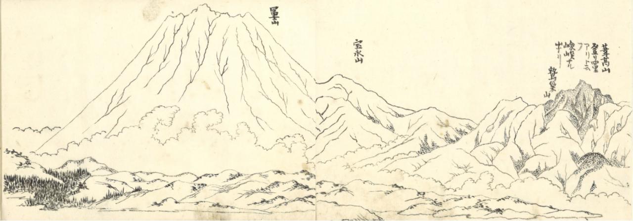 吉沢346-5 入京道中名山高嶺眺望図(巻ノ四)_17