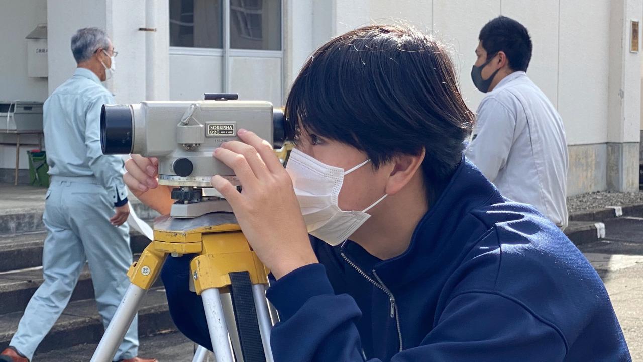 測量の様子