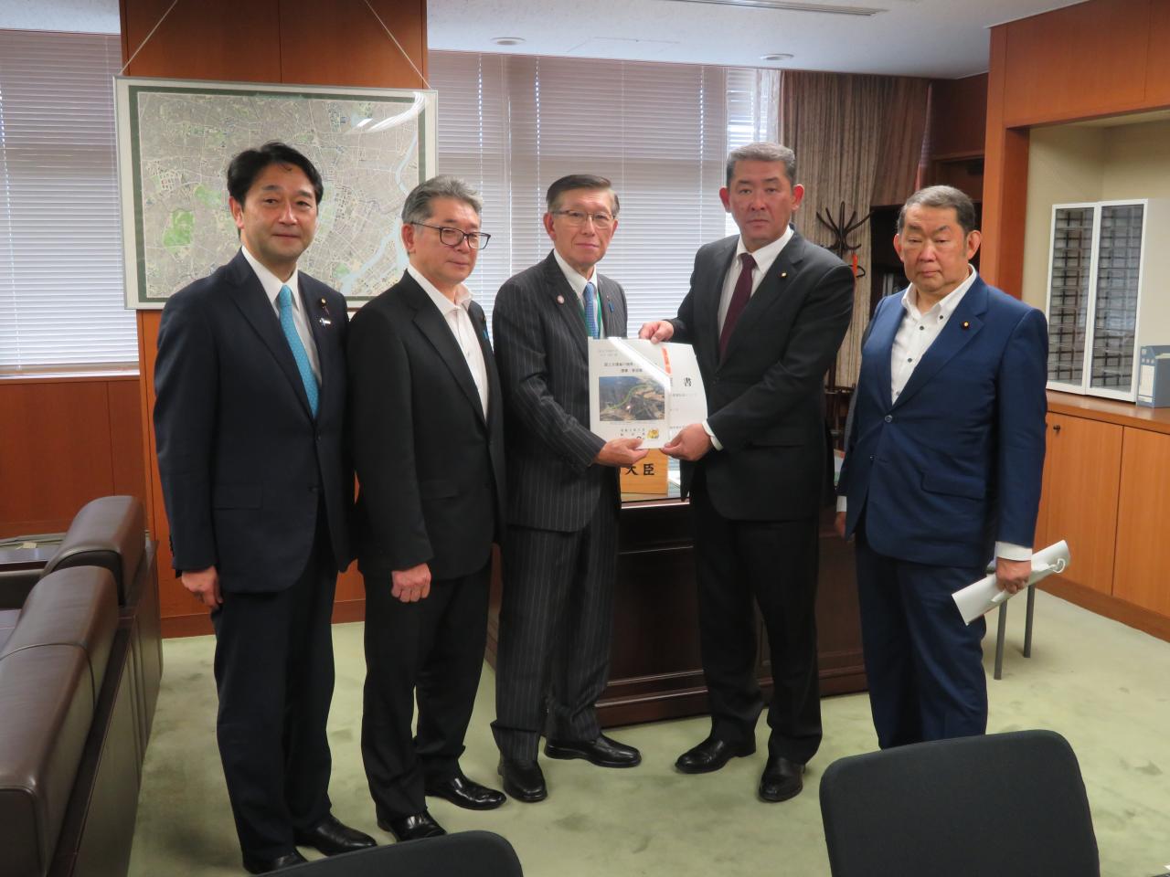 石井国土交通副大臣への要望