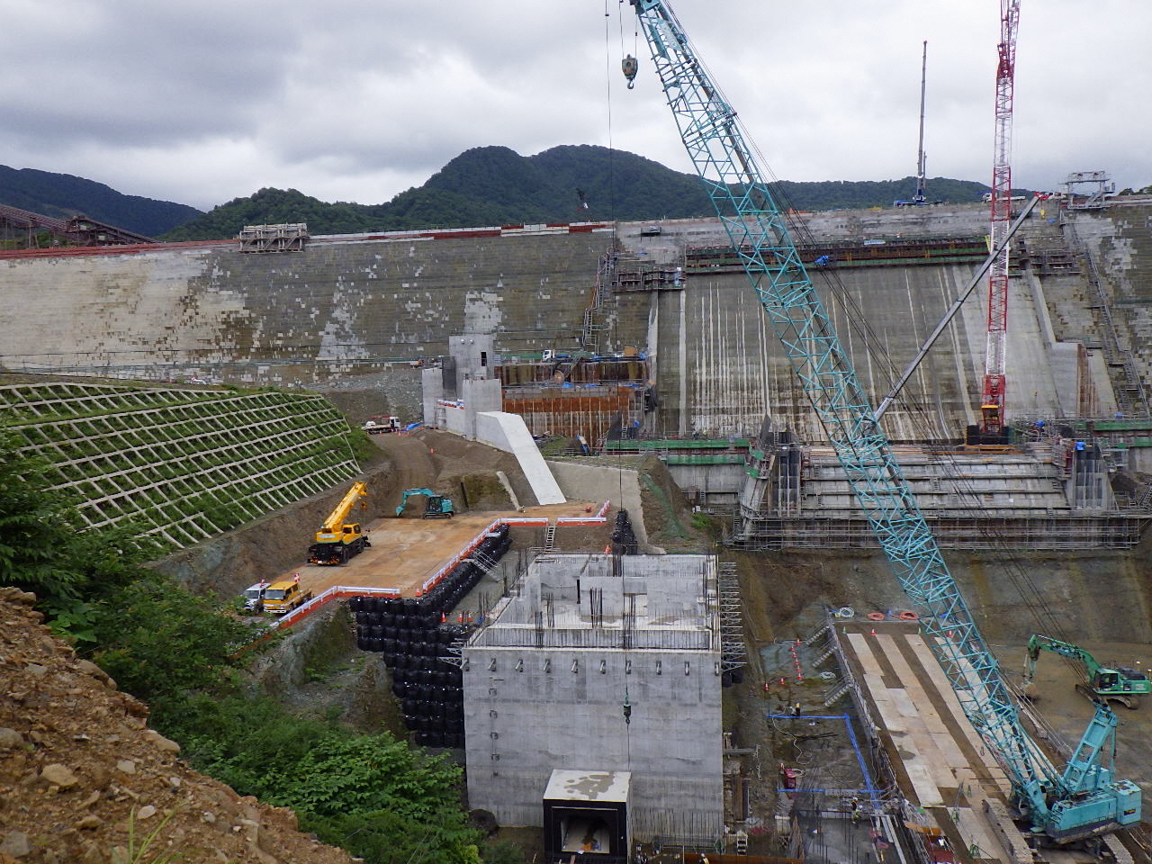 建築１期工事開始前