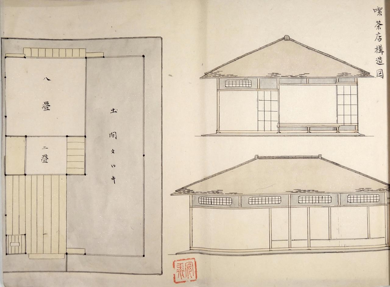 (46)喫茶店構造図