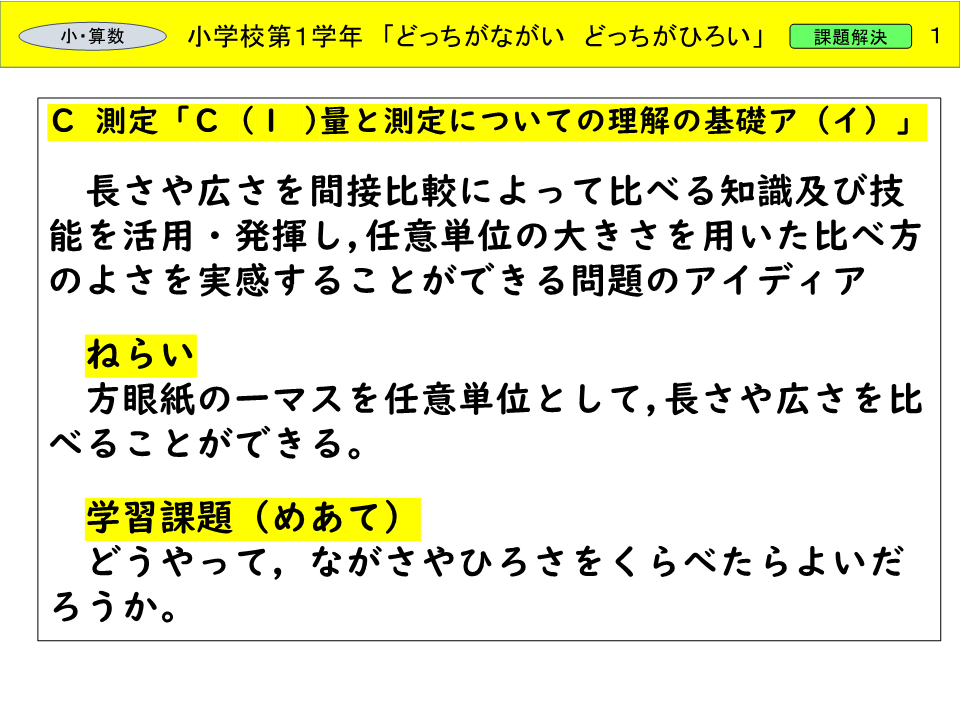 くらべてみよう