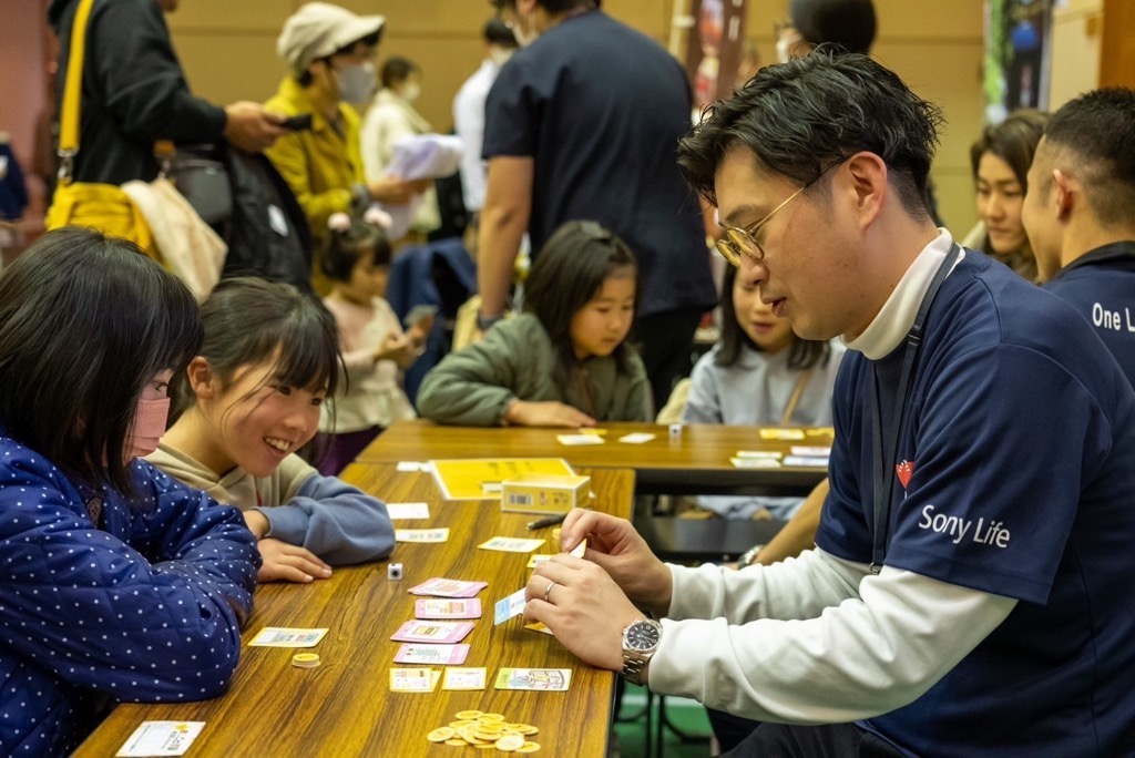 活動の様子①（仙北市おしごと体験キッズマルシェ）