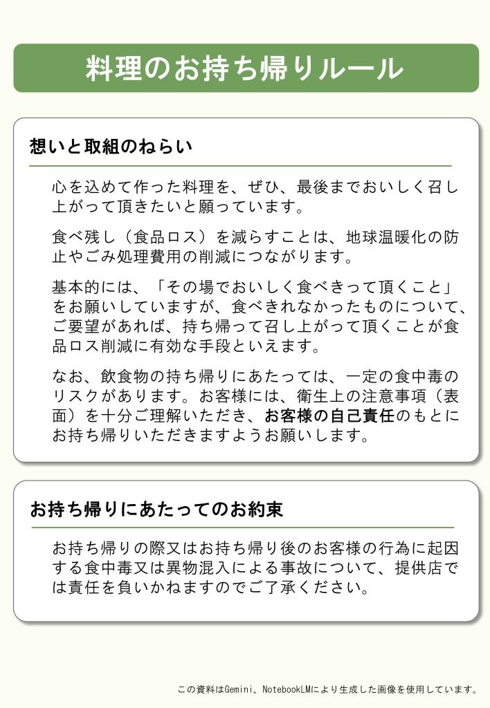 チラシ裏面
