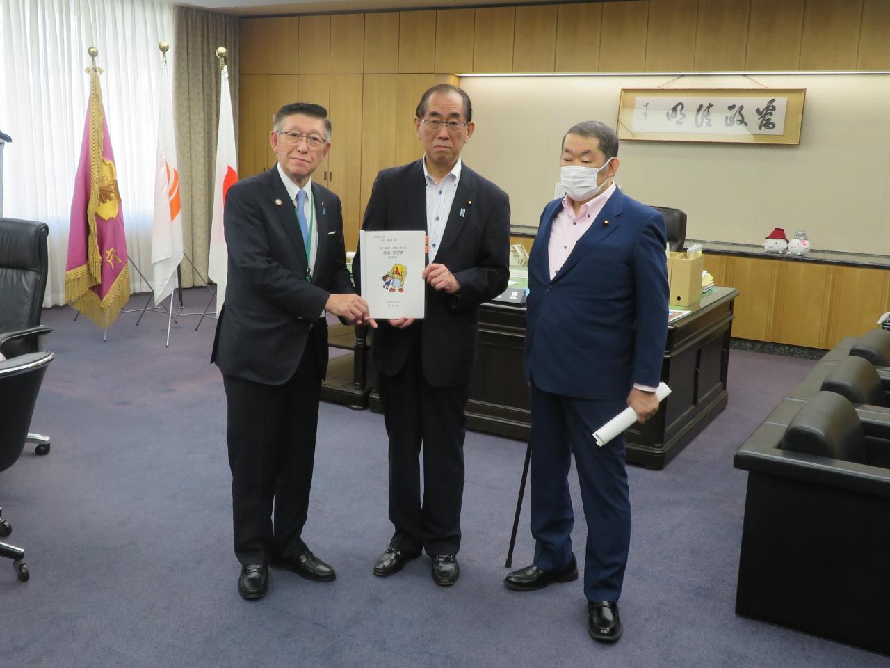 松本総務大臣への要望