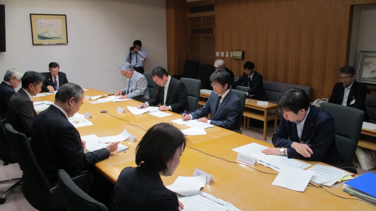 第１回防災・減災会議の様子