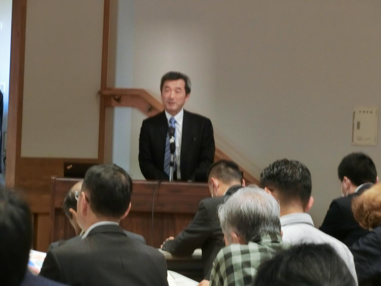 ［写真］東北農政局秋田県拠点の推野地方参事官