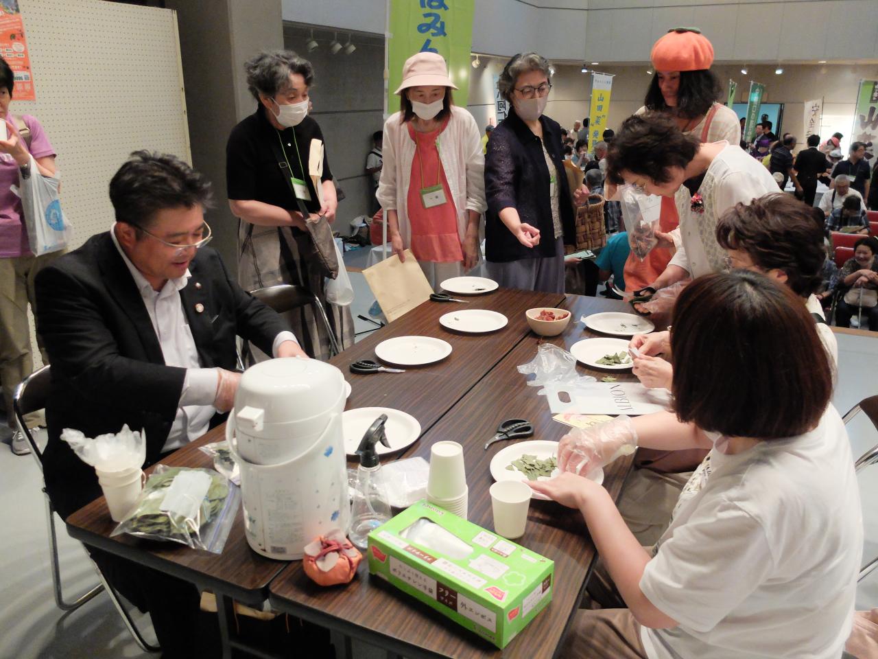 体験交流会（放置柿活用）