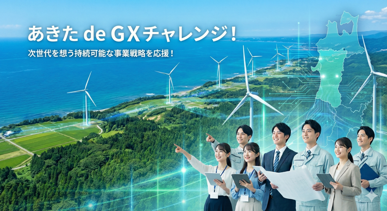 ヘッダーイメージ：あきた de GXチャレンジ！