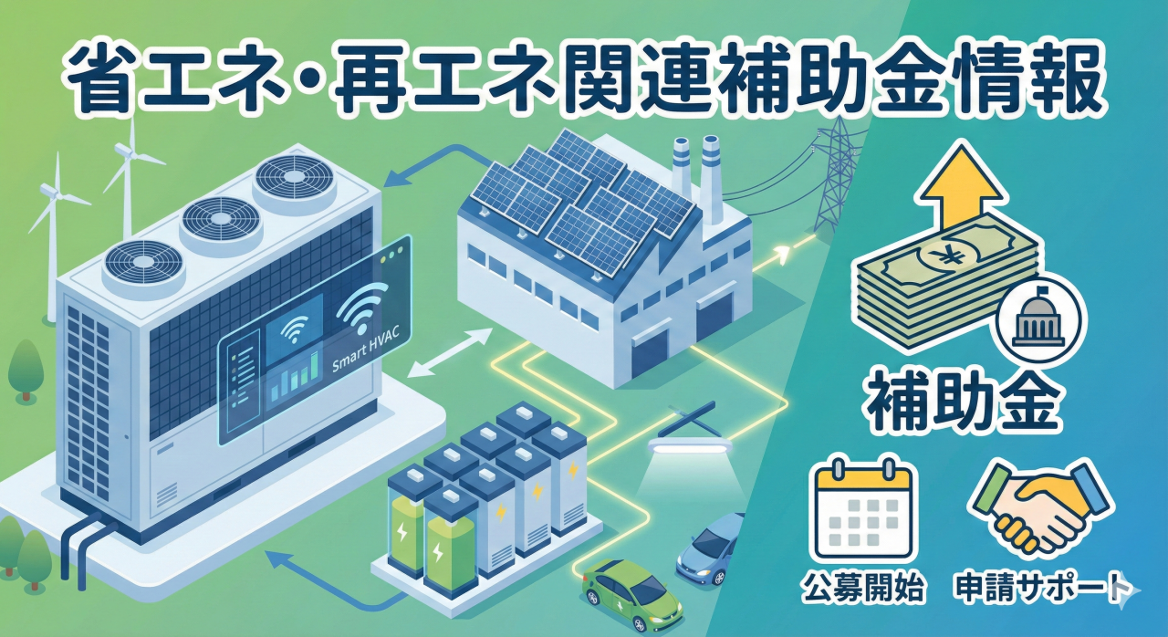 省エネ・再エネ関連補助金等情報