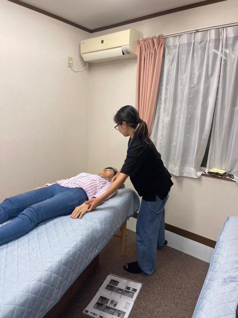 施術中の様子