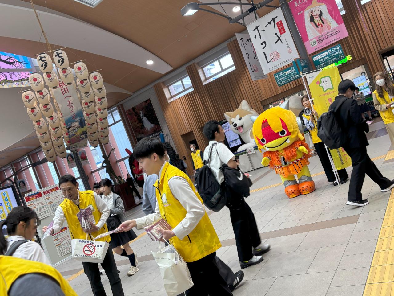 世界禁煙デー街頭キャンペーン③