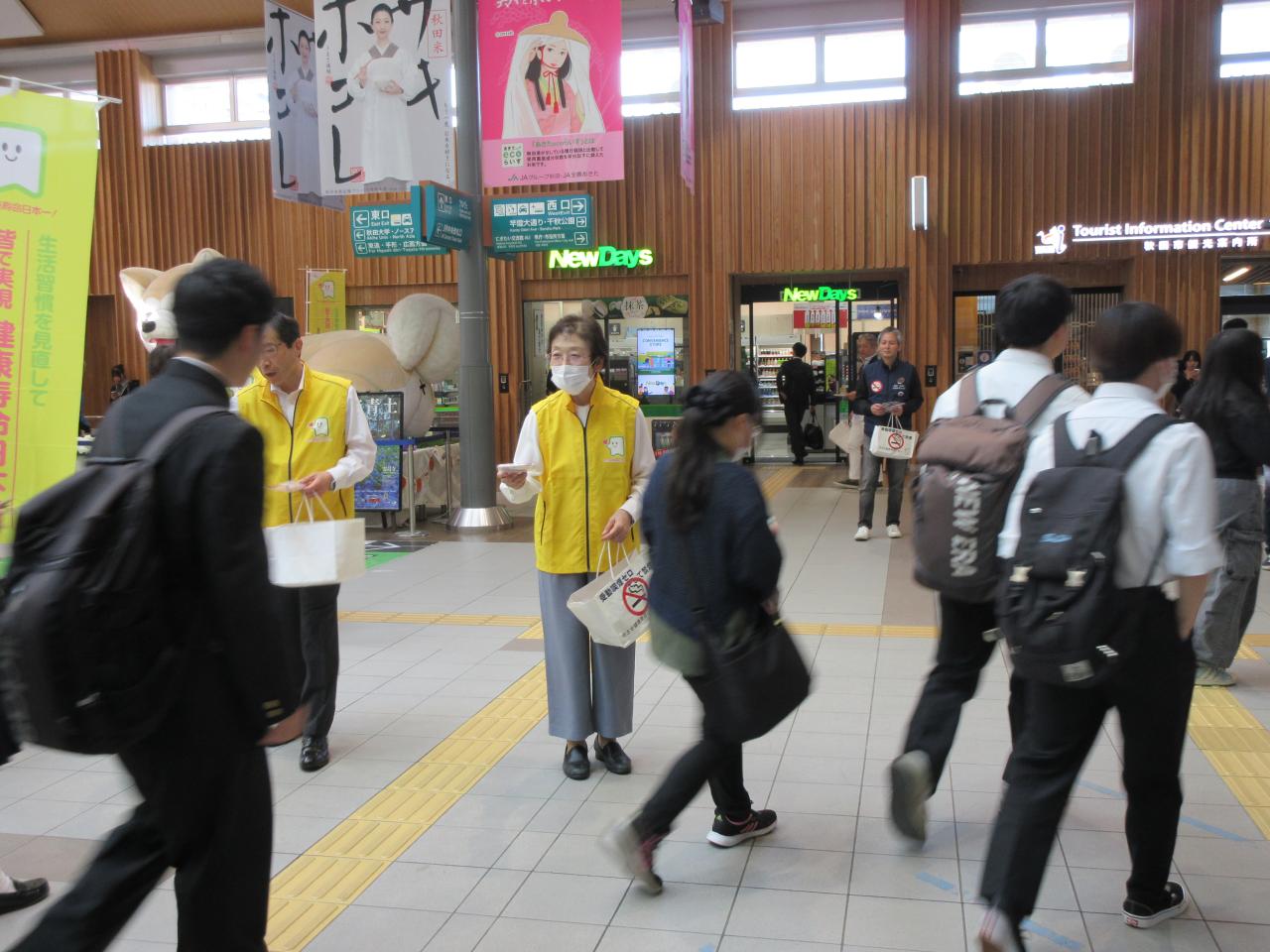 街頭キャンペーン写真④