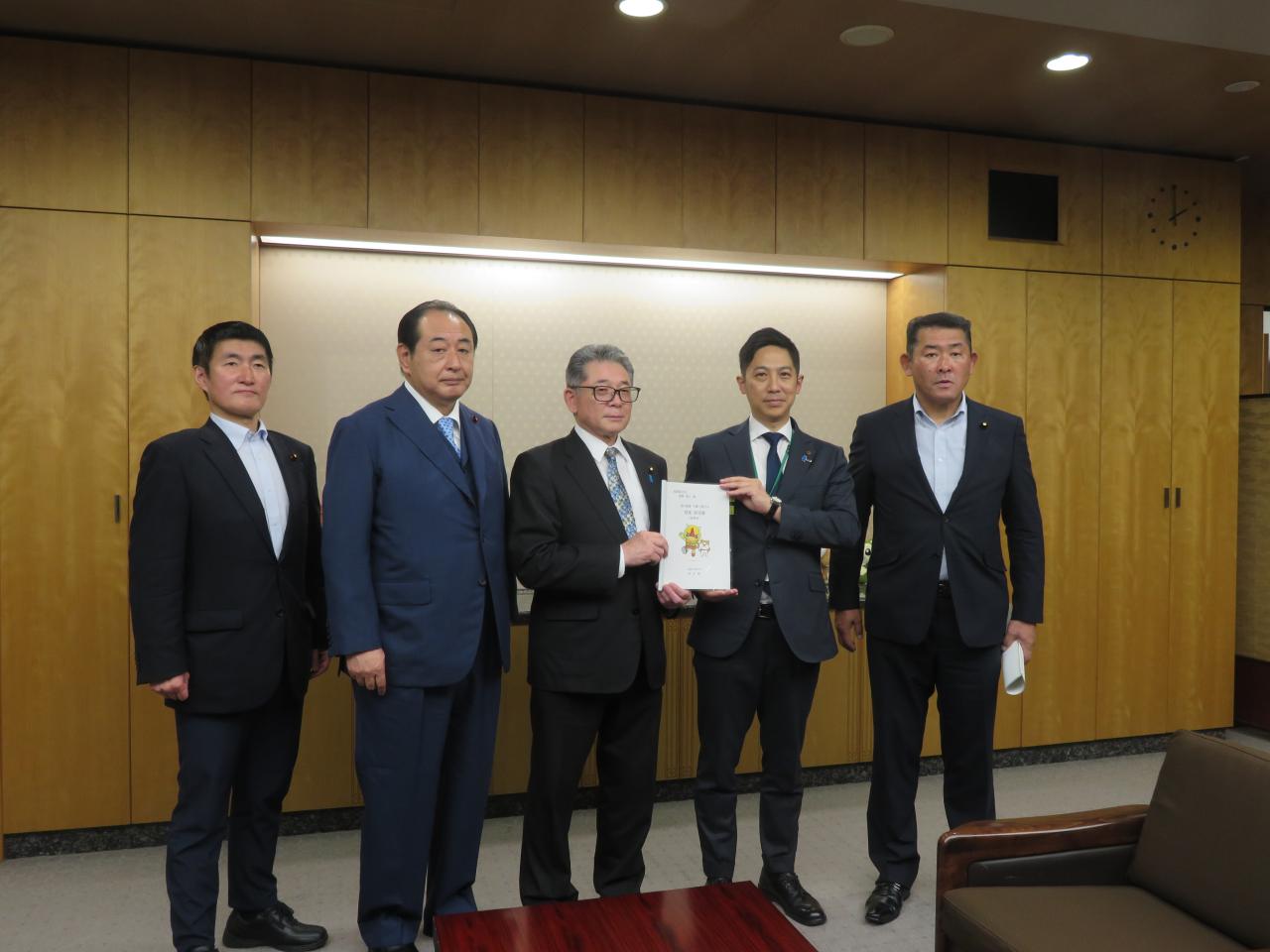 富樫総務副大臣への要望
