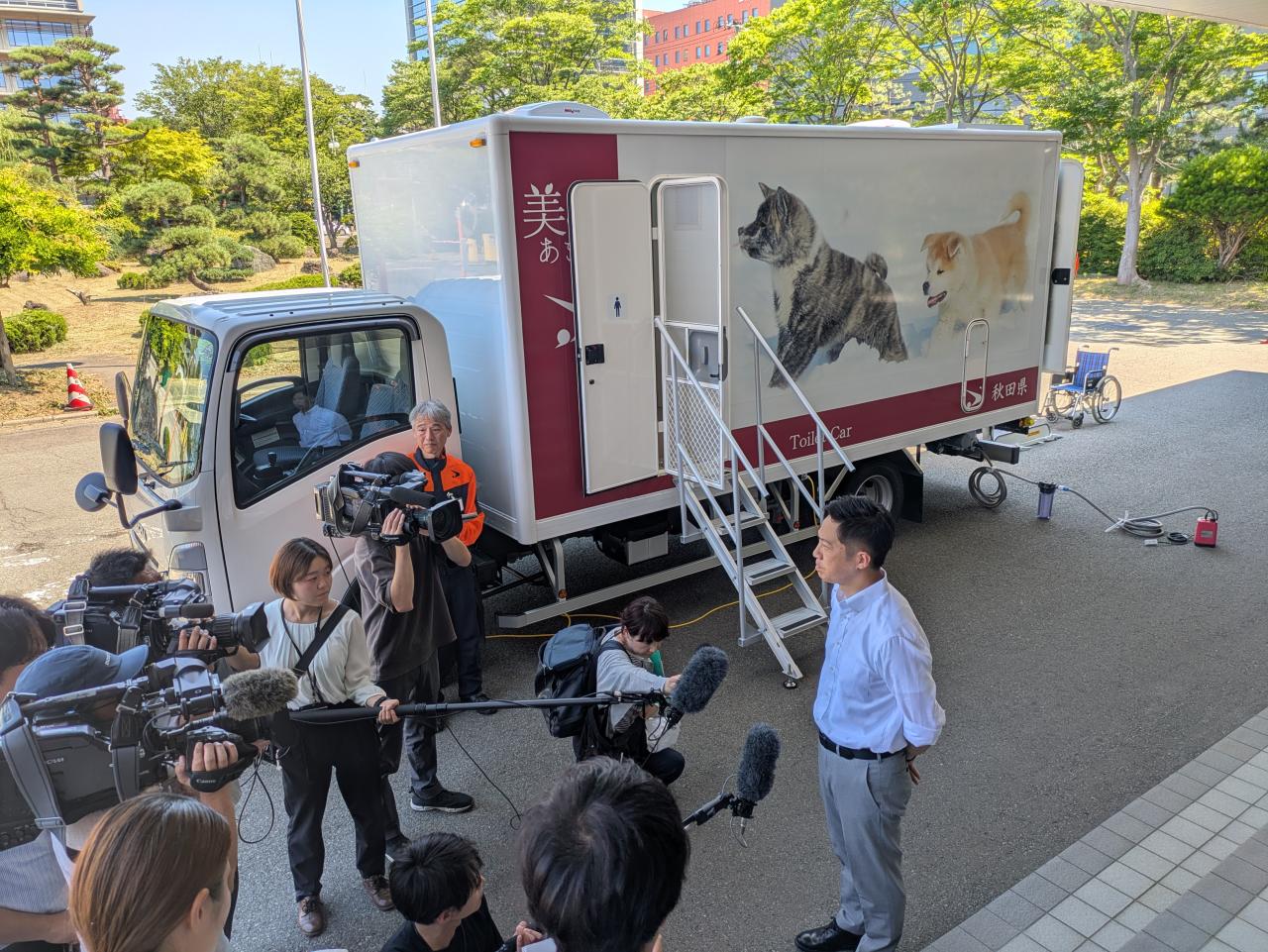 070730 災害救援用大型トイレカーの導入について