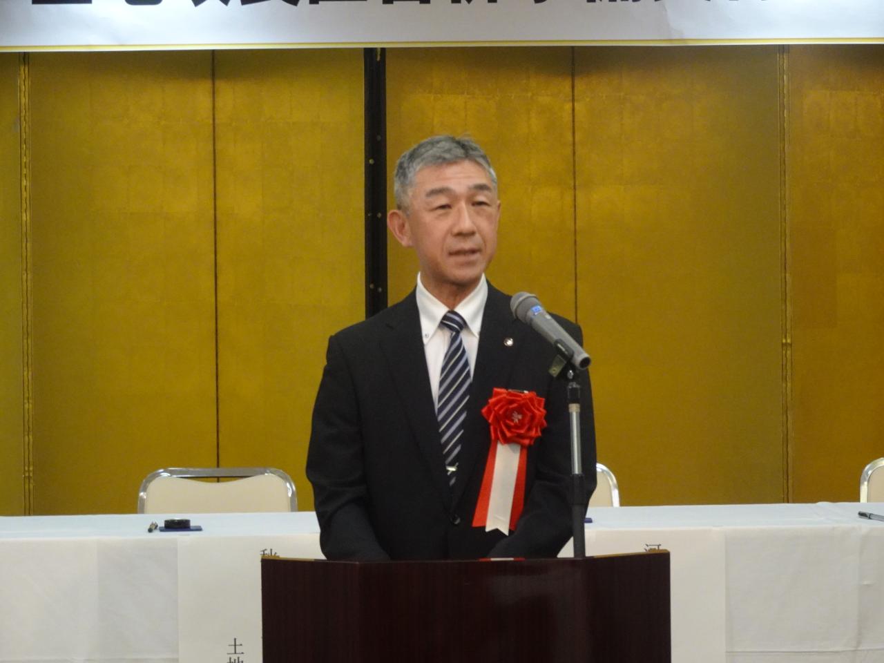 秋田地域振興局長による祝辞
