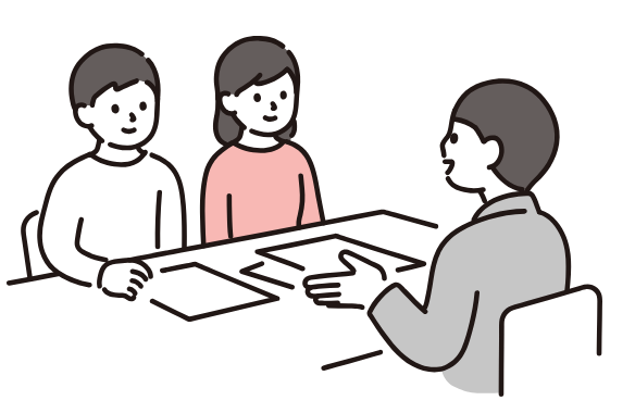 面接相談イラスト