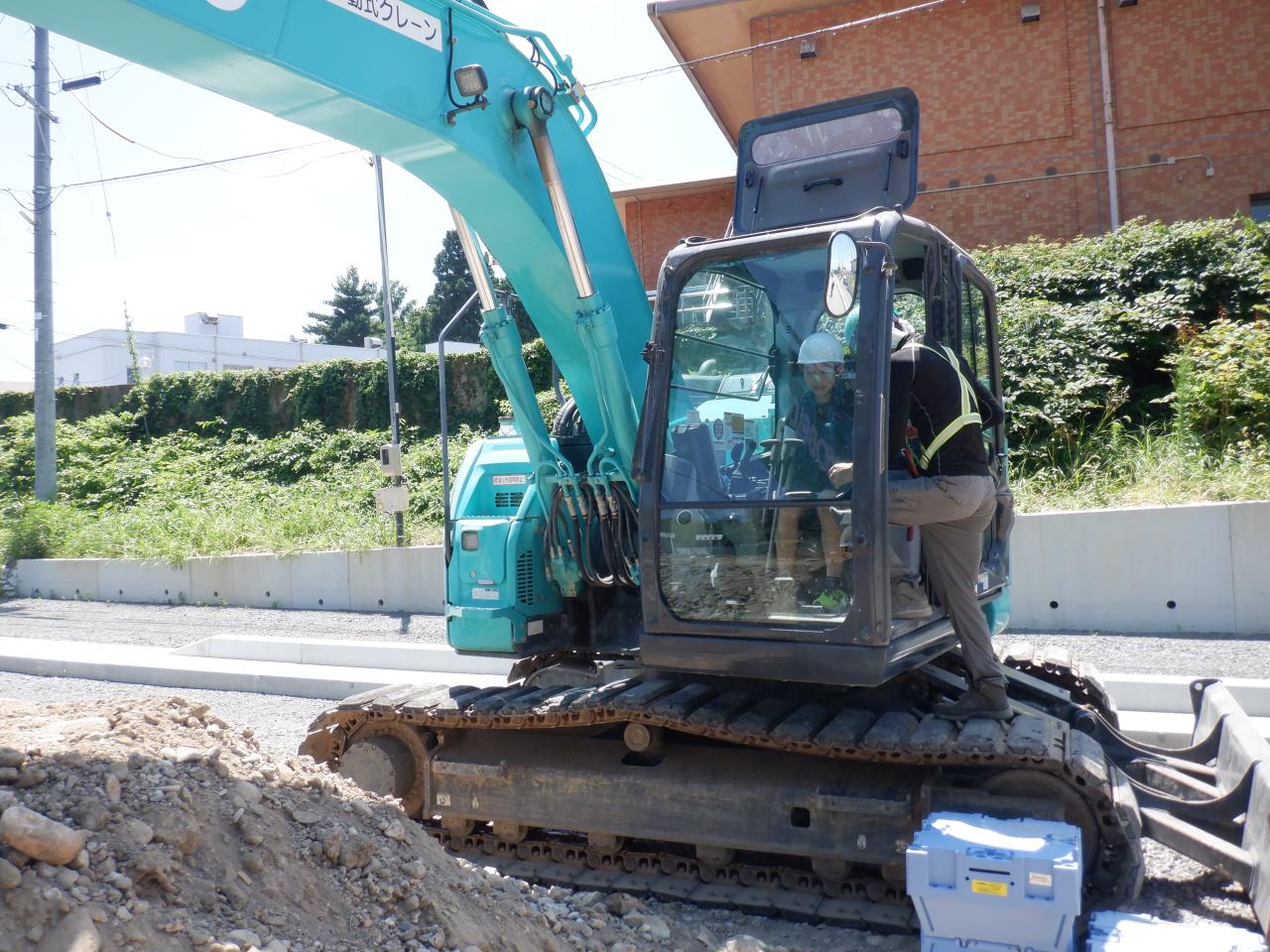 都市計画道路工事