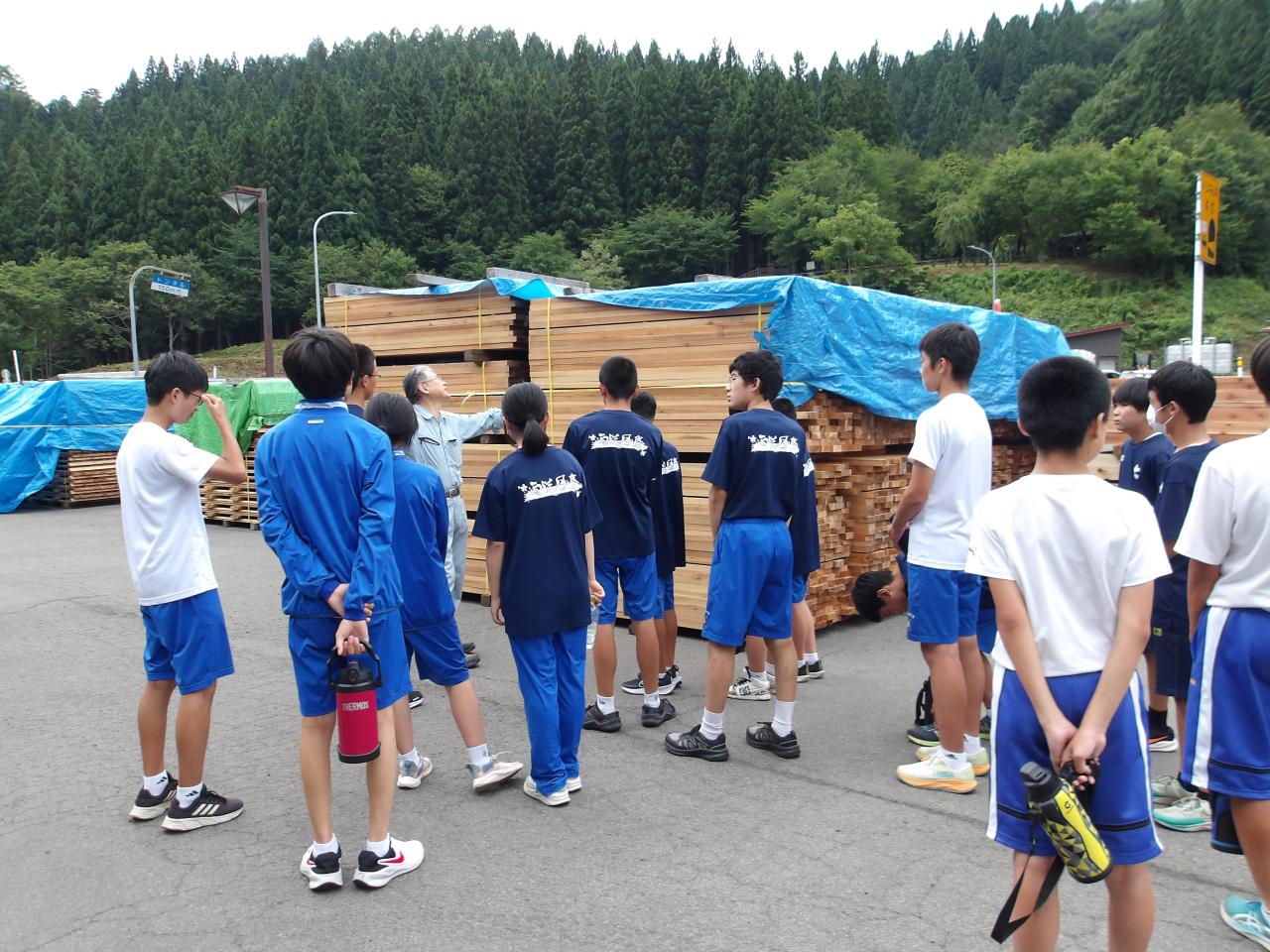 木材製品　工場見学