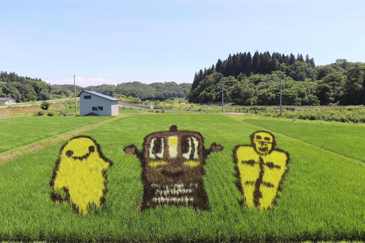 小ヶ田地区田んぼアート