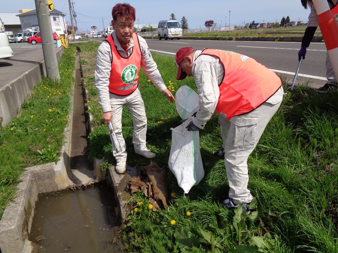 クリーンアップ写真