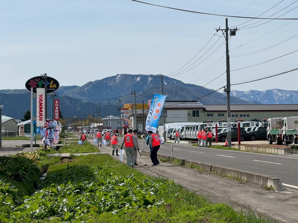 クリーンアップ写真