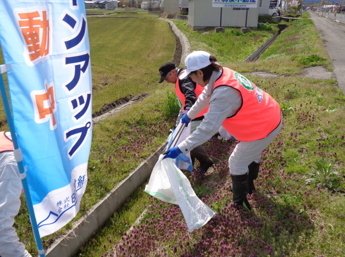 クリーンアップ写真