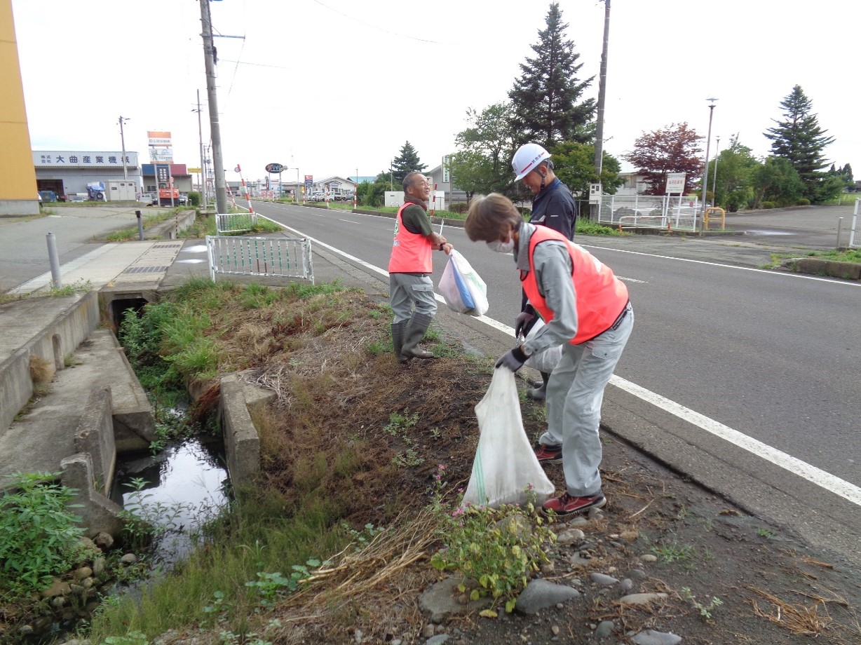 クリーンアップ写真