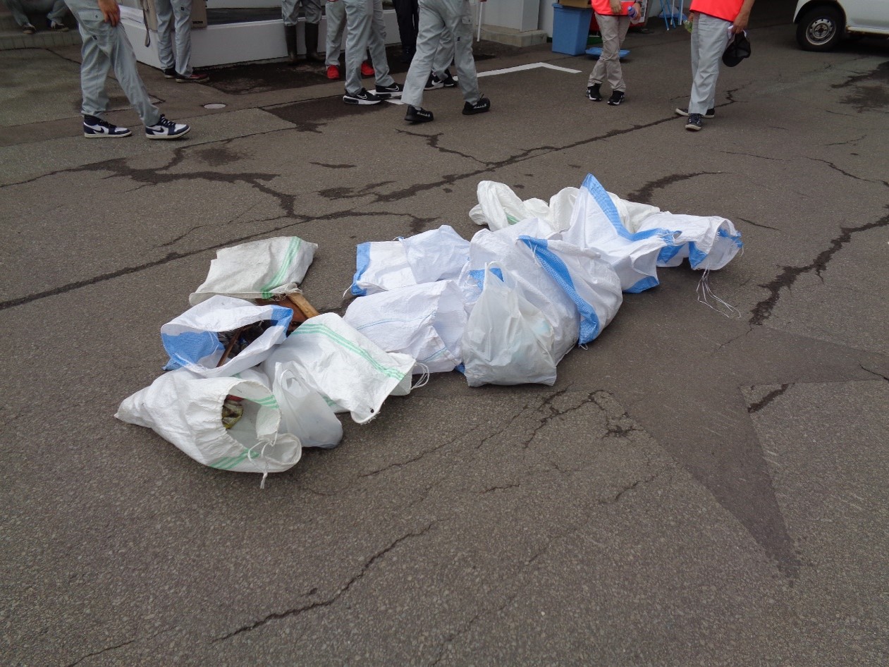 クリーンアップ写真