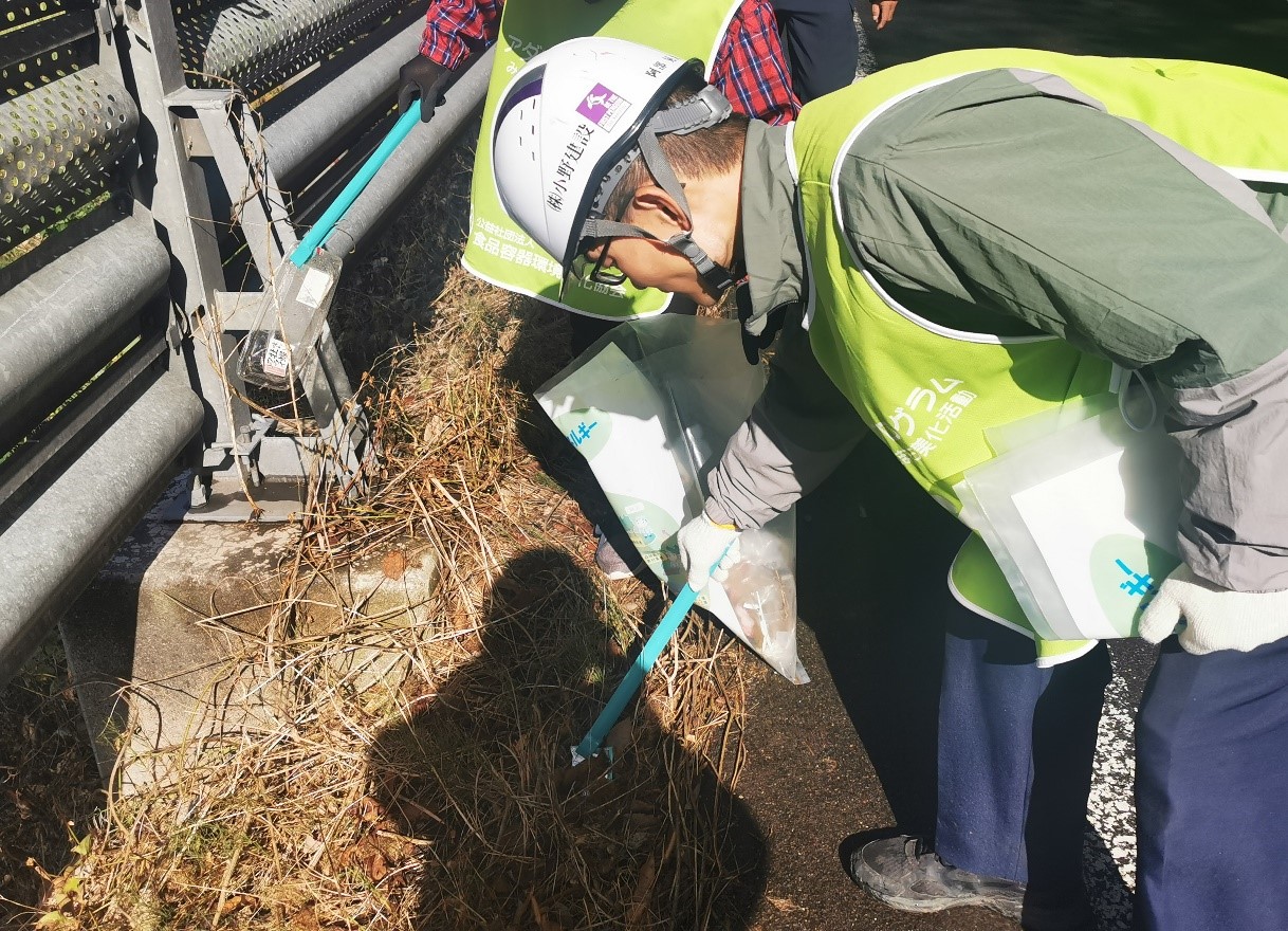 クリーンアップ写真