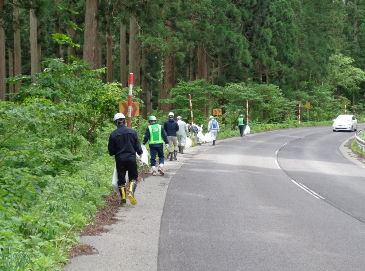 クリーンアップ写真