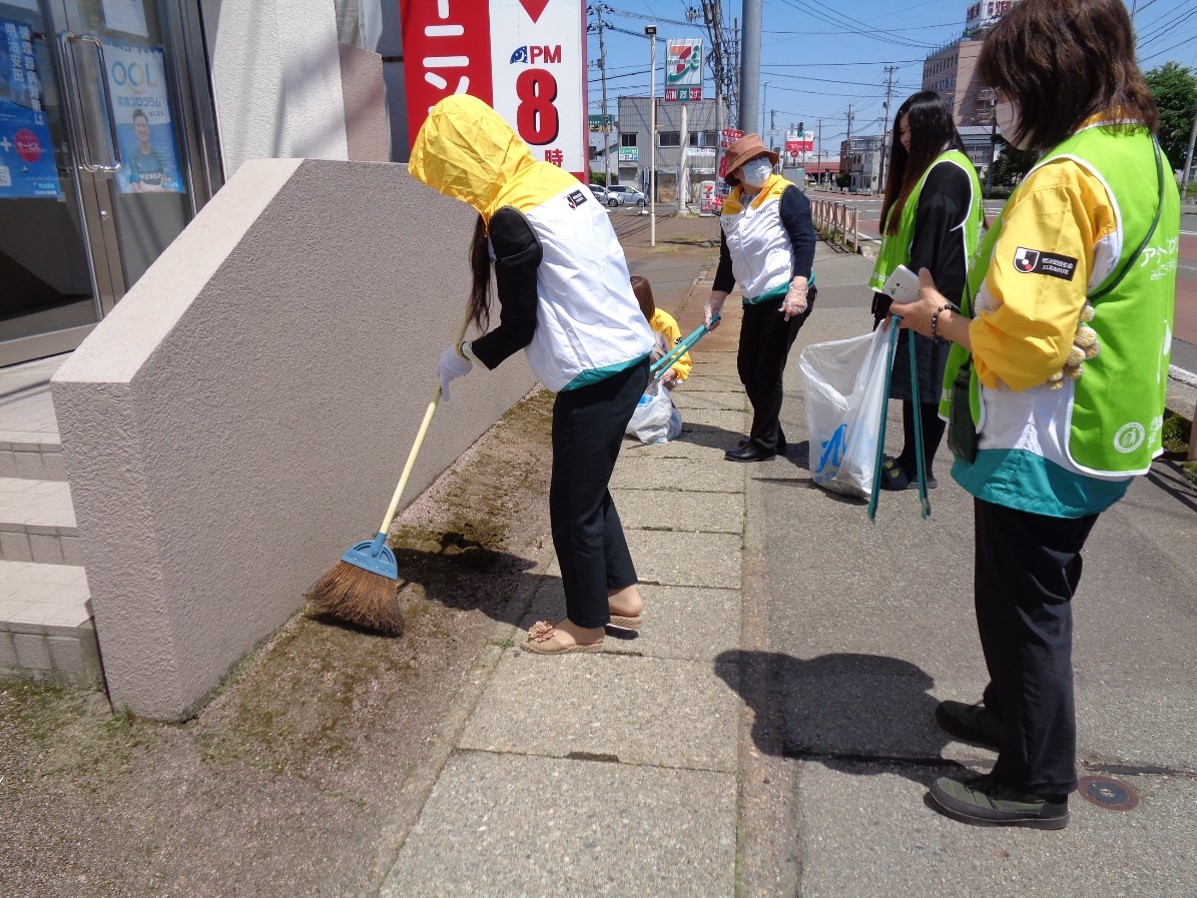 クリーンアップ写真