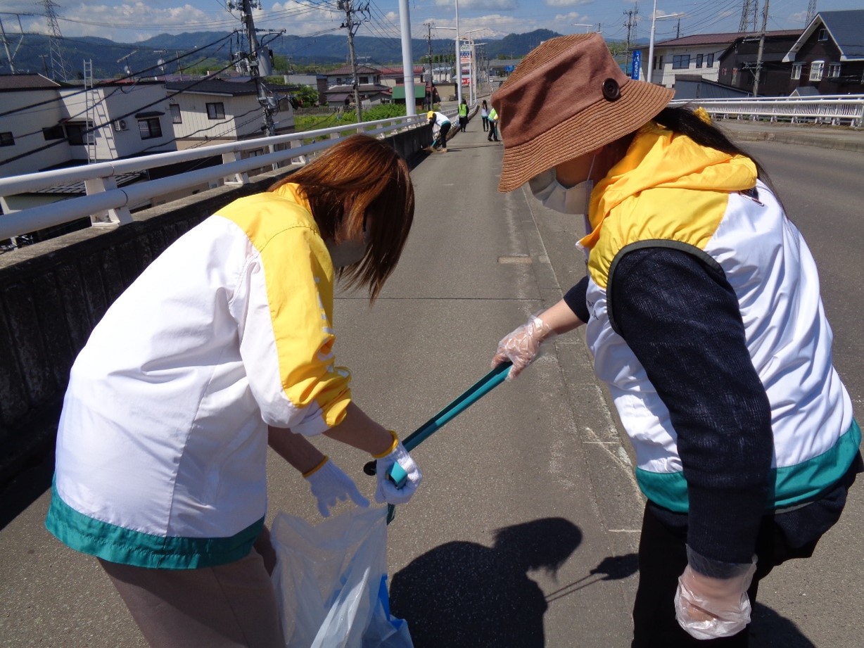 クリーンアップ写真